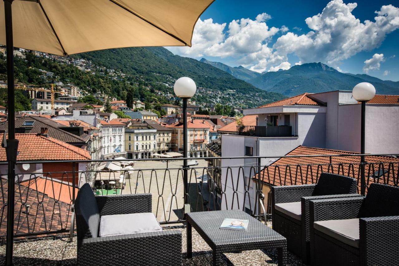 Hotel Residenze Dell'Angelo Locarno Exterior foto