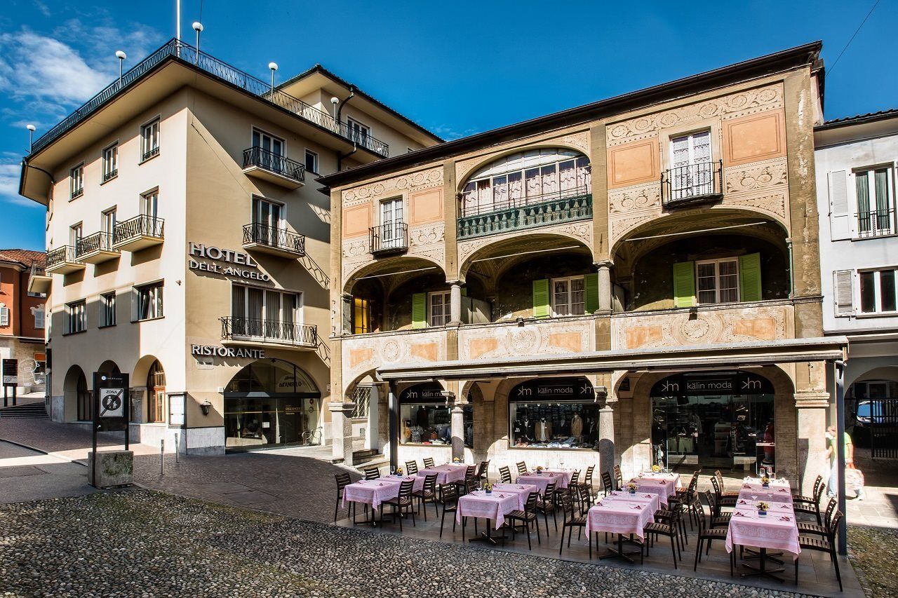 Hotel Residenze Dell'Angelo Locarno Exterior foto